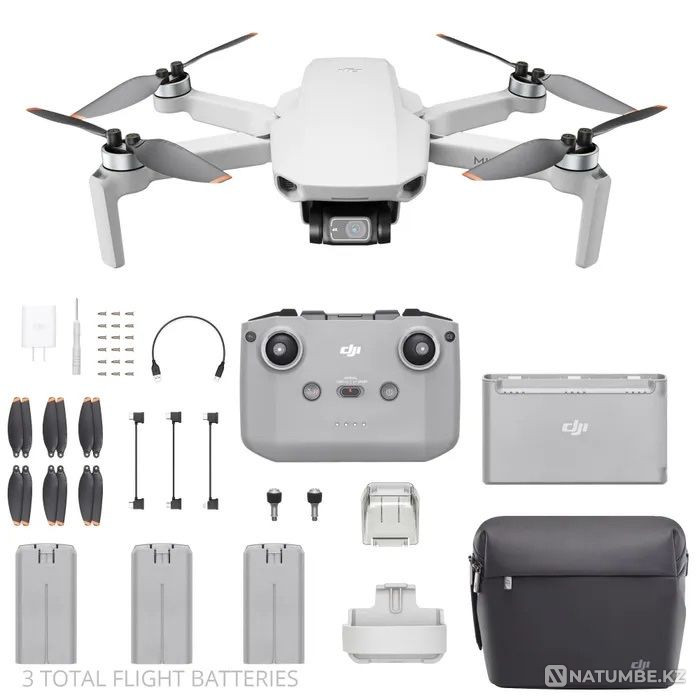 New! Drone DJI Mini 2 SE Fly More Combo/ Kaspi QR Jusan! Quadcopter  - photo 7