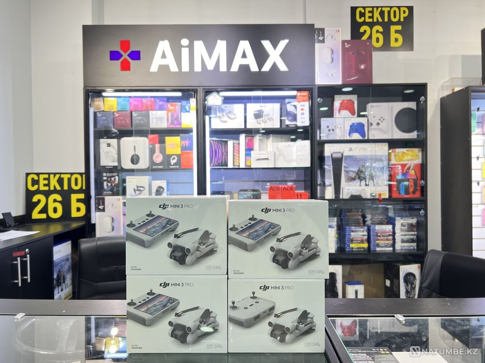 New! DJI Mini 3 Pro Drone + DJI RC Remote/Kaspi QR/Jusan Quadcopter  - photo 5