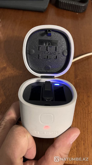 Зарядное устройство Telesin и батарейка для GoPro 7;6;5  - изображение 4