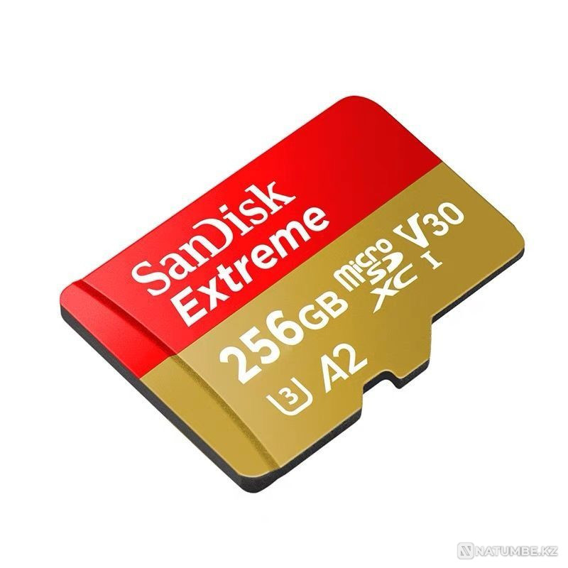 Micro SD card. SanDisk Extreme 128gb memory cards; 256gb.  - photo 2