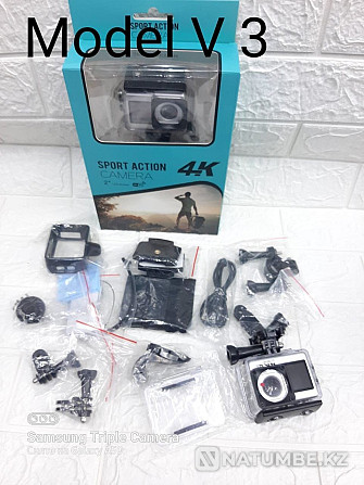 Go-Pro action camera model V3 4k 1080p 720p 2.0 LTPS LCD HDIM WIFI  - photo 4