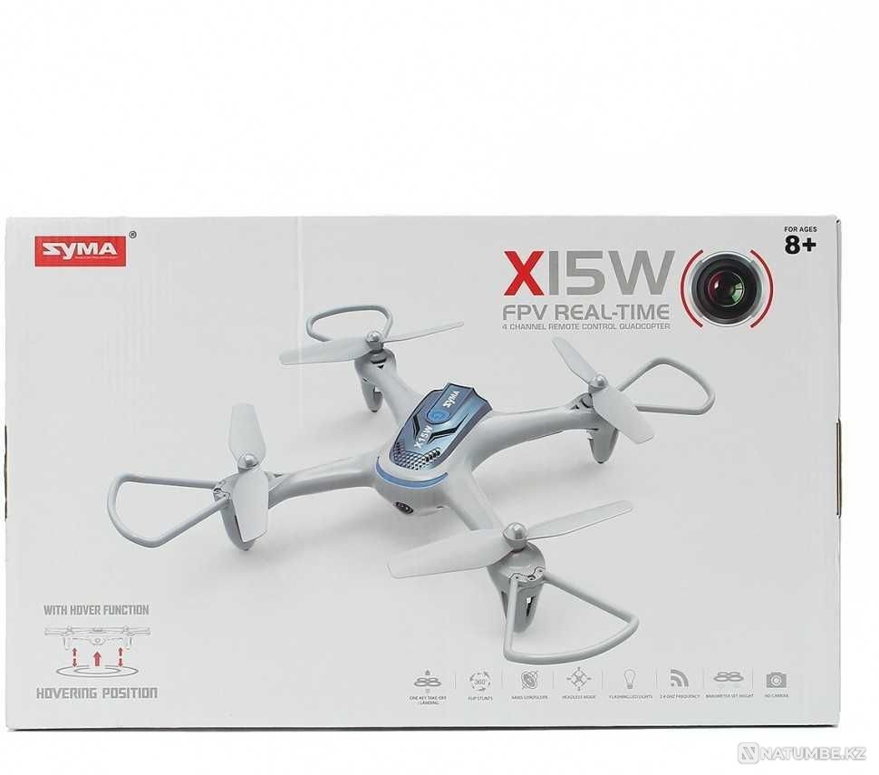 Дрон квадракоптер с камерой Syma x15w  - изображение 1