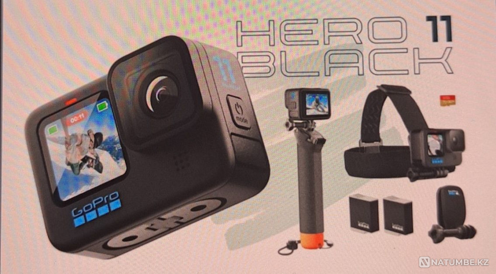 Комплект экшен камера GoPro Hero 11 с креплениями  - изображение 1
