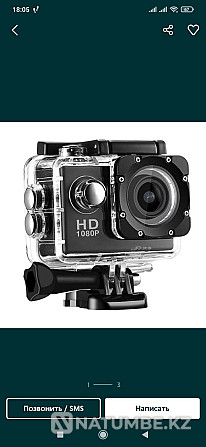Action camera is new; similar to Go Pro; buy Almaty  - photo 1