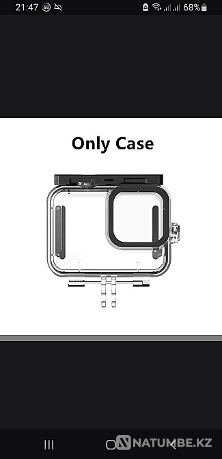 GoPro Hero 11 10 9 черный водонепроницаемый чехол для дайвинга  - изображение 1