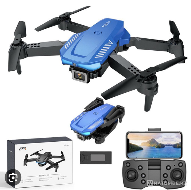 Quadcopter ZFR F185 Pro Black – drone with 4K and HD cameras  - photo 3