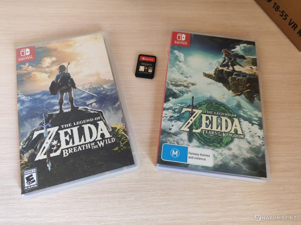 Legend of Zelda Tears of Kingdom; Breath of the wild на Nintendo switc  - изображение 1