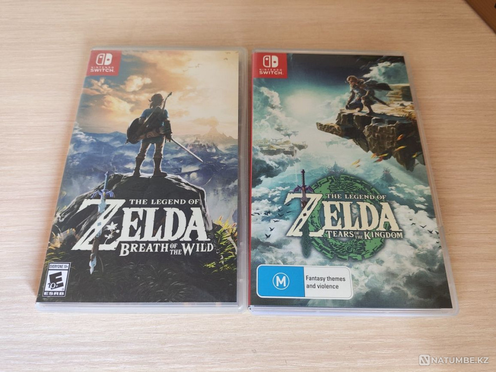 Legend of Zelda Tears of Kingdom; Breath of the wild на Nintendo switc  - изображение 2