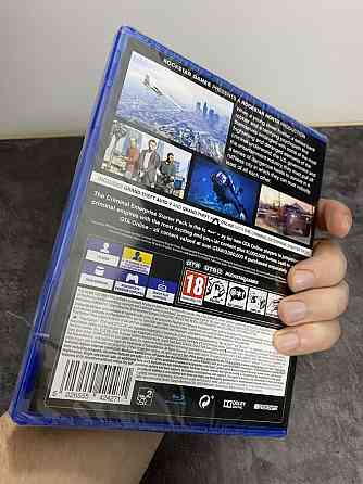Продам новый диск GTA 5 для Playstation 4 