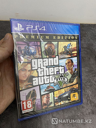 Playstation 4 үшін жаңа GTA 5 дискісі сатылады  - изображение 1