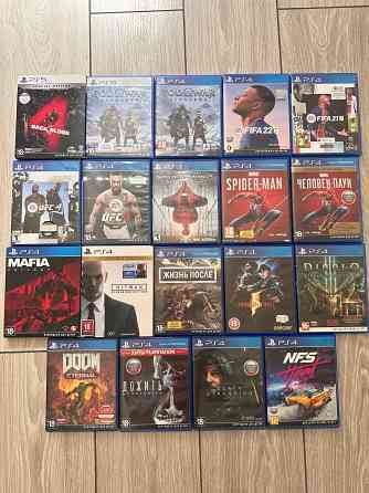 Игры на Ps 4 Ps 5 . В наличии диски на PlayStation ; 