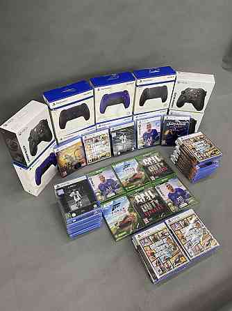 Игры и Джойстики на PlayStation 5 и X Box Оригинал По разным ценам 