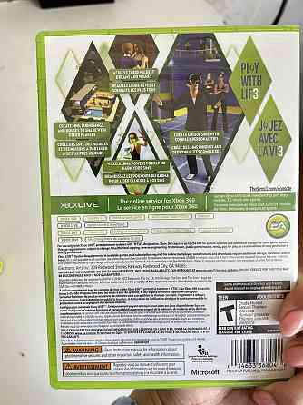 Игра Sims 3 на Xbox 360 