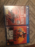 PS4 games spider man and rdr 