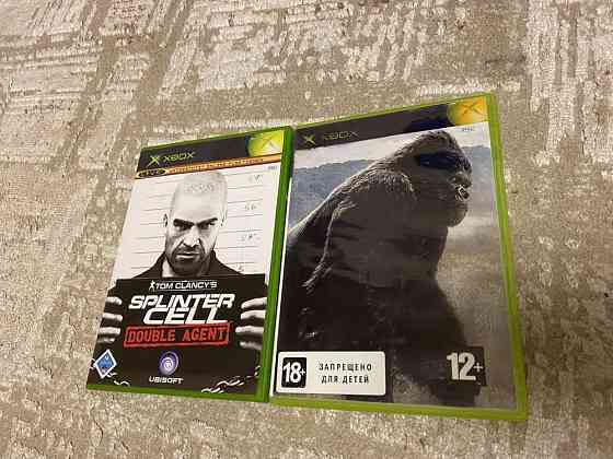 Продам Splinter Cell Даойной Агент и King Kong для Xbox Original 