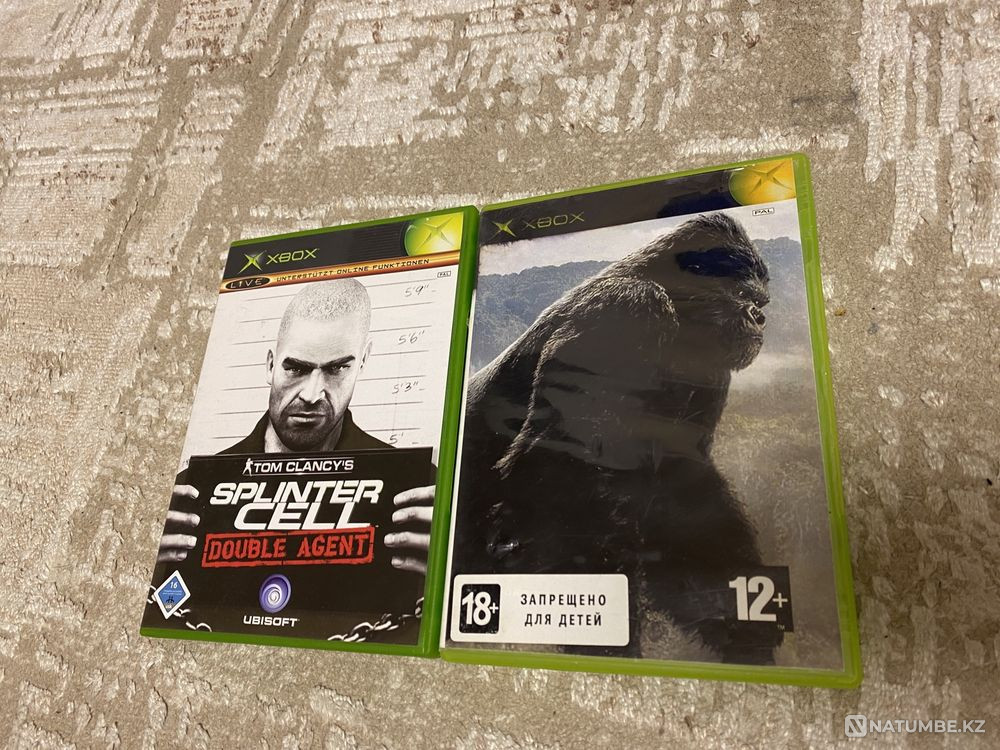 Продам Splinter Cell Даойной Агент и King Kong для Xbox Original  - изображение 1