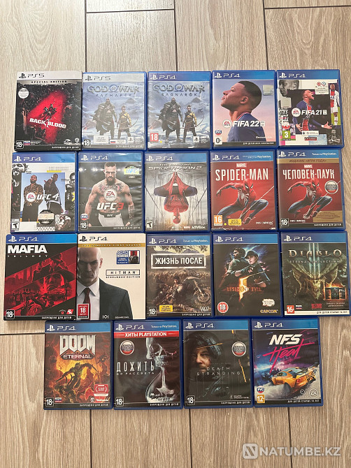Диски на ps4 ps5 игры ! Для playstation 4 и 5 ;  - изображение 1
