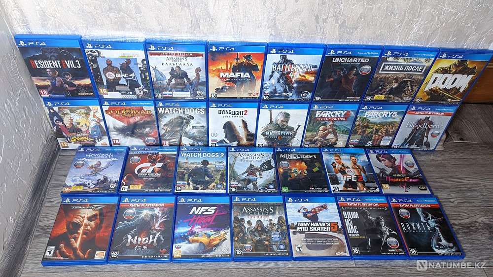 Крупный ассортимент игр PlayStation 4  - изображение 1