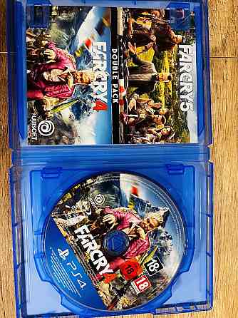 Продам Far Cry 4 и 5 на PS4/5 