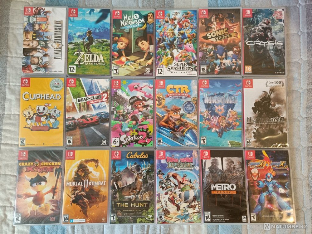 Nintendo switch games new SCROLL UP THE PHOTO!  - photo 2