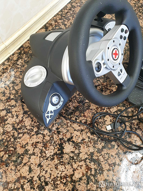 Руль для игры для комьпьютера и сони плейстейшена  - изображение 3