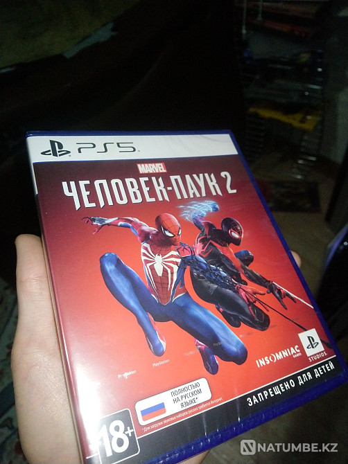 Человек паук 2 новый в плёнке для Playstation 5  - изображение 1