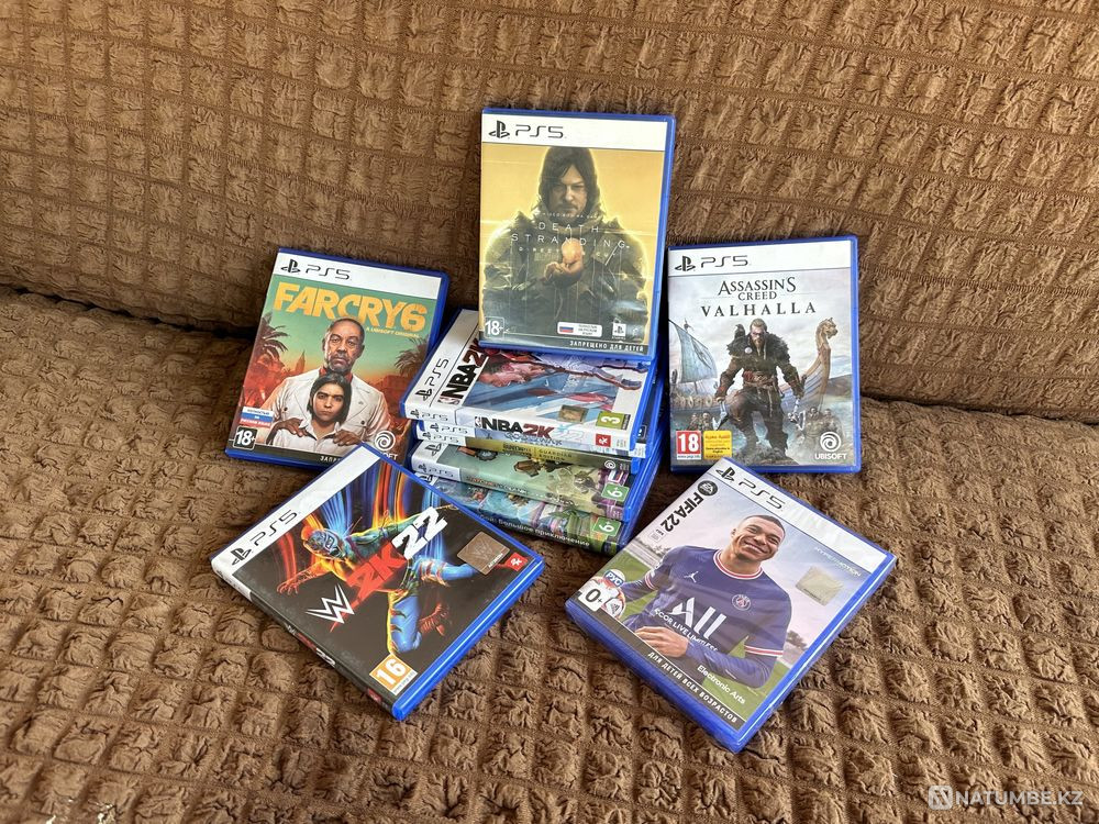Games discs for playstation 5 assorted ps 5 ps 5 games on discs  - photo 5