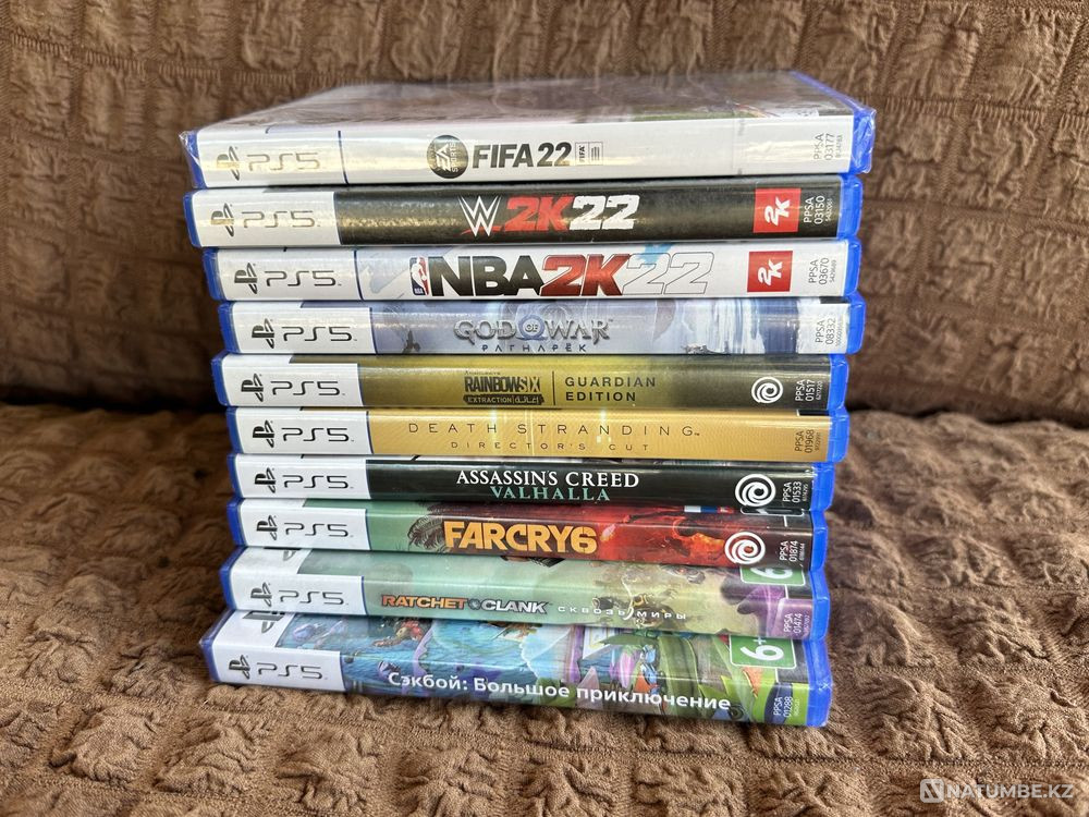 Games discs for playstation 5 assorted ps 5 ps 5 games on discs  - photo 1