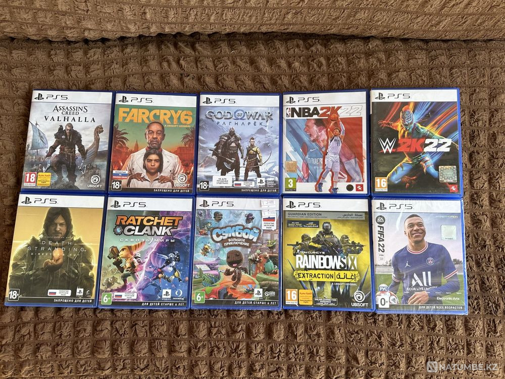 Games discs for playstation 5 assorted ps 5 ps 5 games on discs  - photo 4