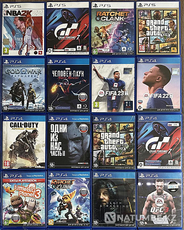 Game discs for PlayStation 4 PlayStation 5  - photo 4