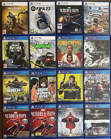 Game discs for PlayStation 4 PlayStation 5  - photo 3