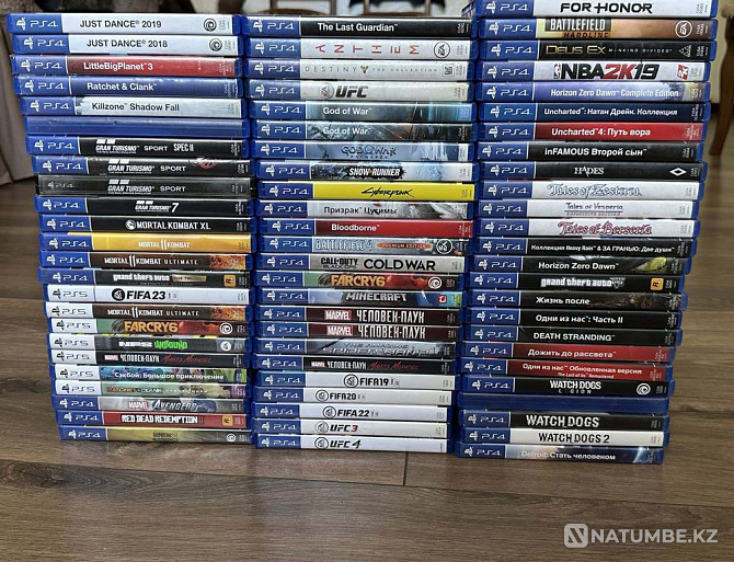 Game discs for PlayStation 4 PlayStation 5  - photo 2