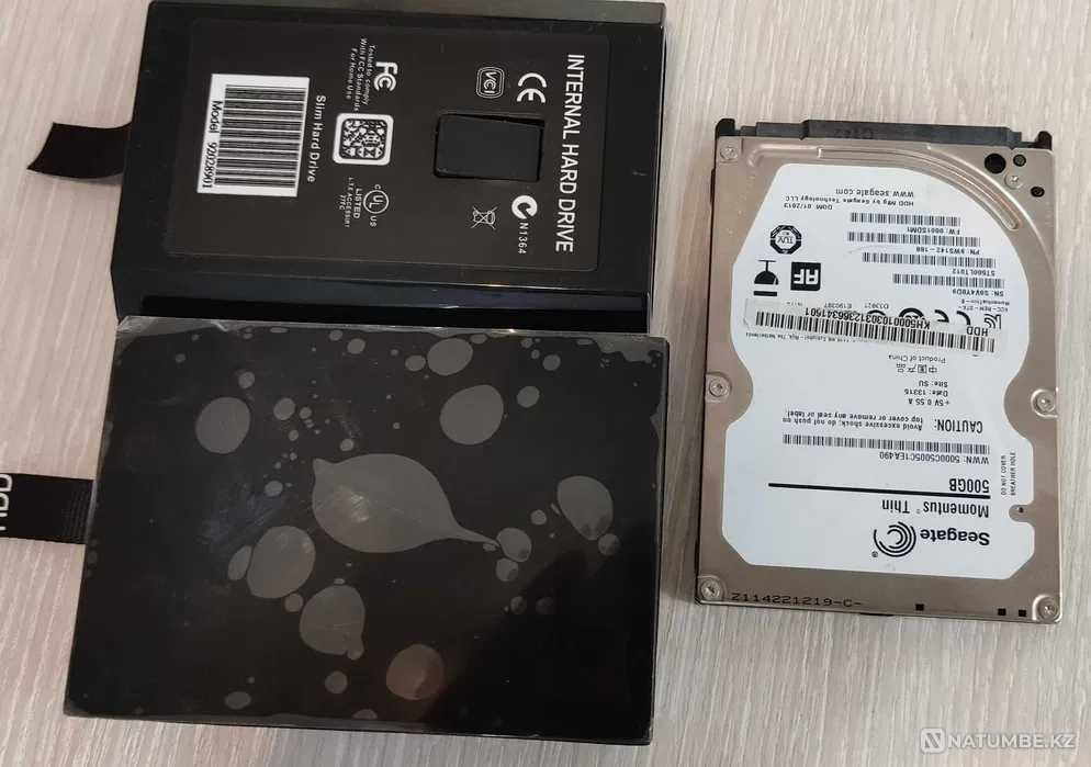 Xbox 360 Қатты дискі 500 ГБ; ойындарға толы (77 дана); Freeboot үшін.  - изображение 1
