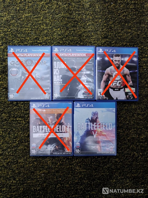 Games; discs on PS 4  - photo 1