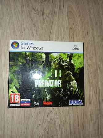 Продам игровой диск на компьютер название игры:ALIENS VS PREDATOR 