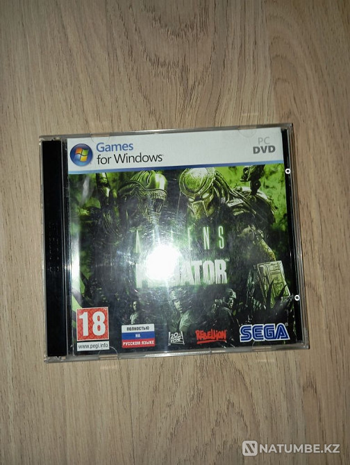 Продам игровой диск на компьютер название игры:ALIENS VS PREDATOR  - изображение 2