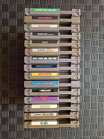 NES игры оригинальные Ntsc u/c 