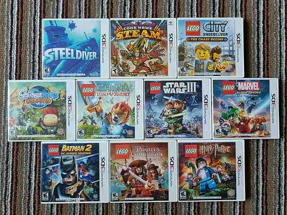 Nintendo DS/3DS игры лицензия 