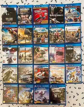 Продам игры на PS5/PS4 