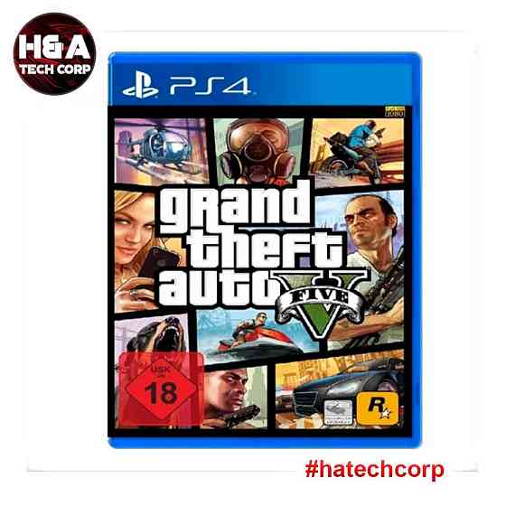 GTA Grand Theft Auto V Premium Edition PS4 новый купить Алматы 