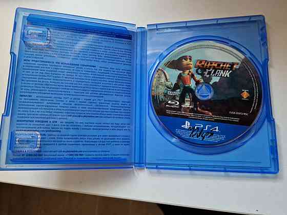 Диск Ratchet Clank на PlayStation 4 