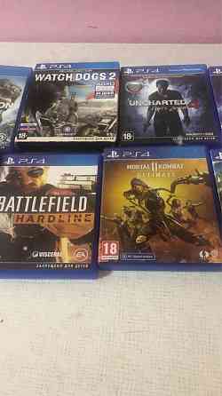 Диски на PS4 