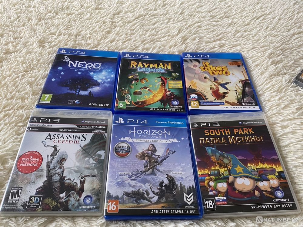 Продам игры для playstation 4 и ps3 rayman; horizon итд  - изображение 1
