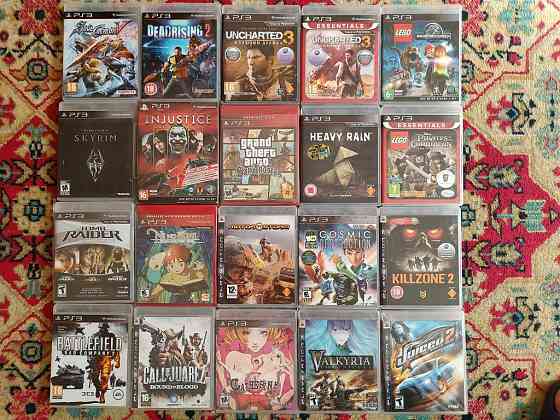 Ps3 игры диски цены разные! 