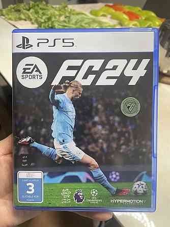 Диск игровой FC24 на PS5 