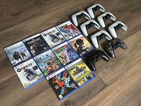Игры диски на PlayStation 5 DualSense 