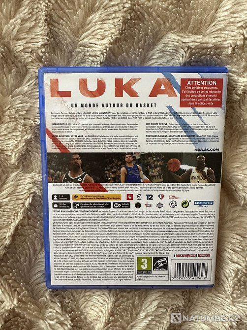 NBA 2k22 на ps5 в идеальном состоянии  - изображение 2