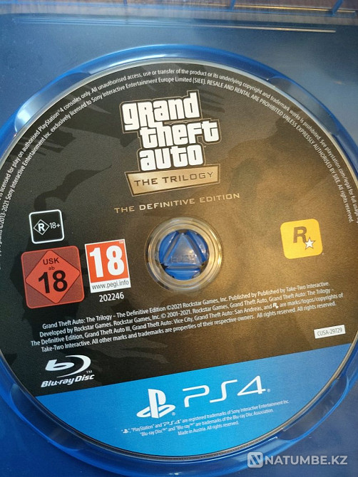 Игра на ps4 Gta defenitive edition  - изображение 1