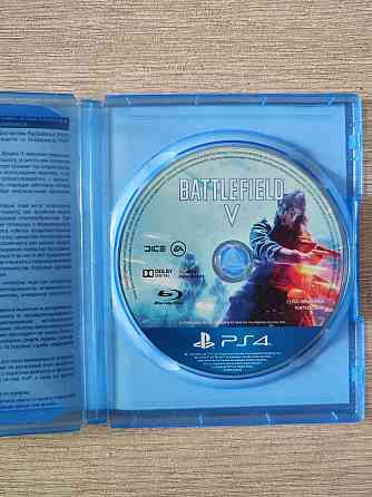 Диск с игрой "Buttlefield V" на PS4/PS5. 