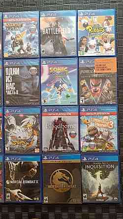 Sony ps4/пс4 игры диски 